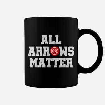 All Arrows Matter-Archery Bow Hunting Gift-Archer Coffee Mug | Crazezy