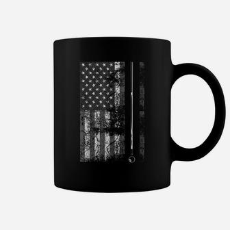 American Flag Billiard Stick Cute Table Game Funny Usa Gift Coffee Mug | Crazezy