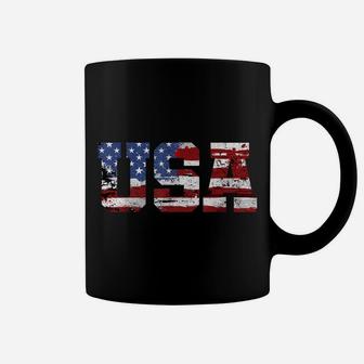 American Flag Usa United States Of America Us 4Th Of July Coffee Mug | Crazezy