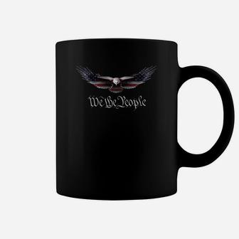 American Patriot Freedom Eagle Usa Flag Coffee Mug | Crazezy