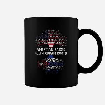 American Raised With Cuban Roots Cuba Flag Shirt Men Women Coffee Mug | Crazezy AU
