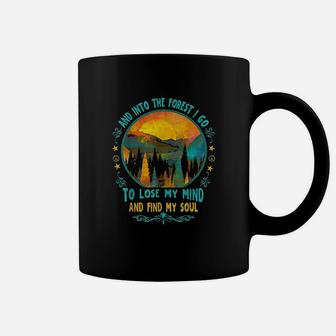 And Into The Forest I Go Hiking Camping Summer Camp Coffee Mug | Crazezy CA