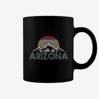 Arizona Vintage Retro Mountains Nature Hiking Souvenir Gift Coffee Mug | Crazezy