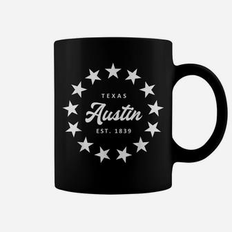 Austin Texas Classic Vintage Retro Style Novelty Graphic Coffee Mug | Crazezy AU