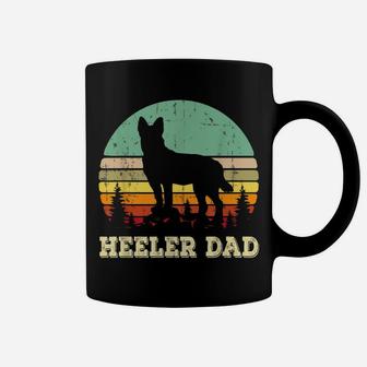 Australian Cattle Dog Red Blue Pet Heeler Dad Cute Mens Gift Coffee Mug | Crazezy
