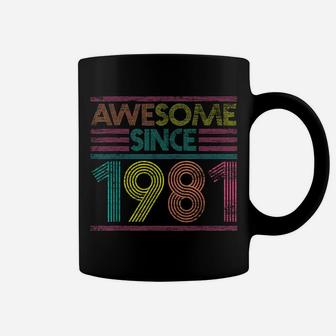 Awesome Since 1981 39Th Birthday Gifts 39 Years Old Coffee Mug | Crazezy