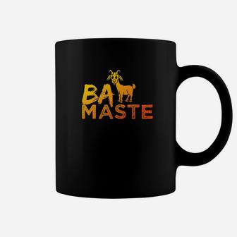 Baa Maste Goat Yoga Design Crazy Animal Funny Gift Coffee Mug | Crazezy UK