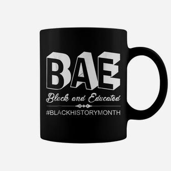 BAE Black And Educated Black History Month Coffee Mug | Crazezy