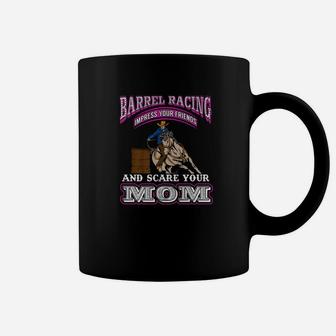 Barrel Racing Horse Girls Horse Lover Rider Gifts Funny Tee Coffee Mug | Crazezy