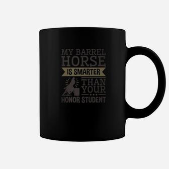 Barrel Racing Horse Western Riding Gifts For Racer Coffee Mug | Crazezy