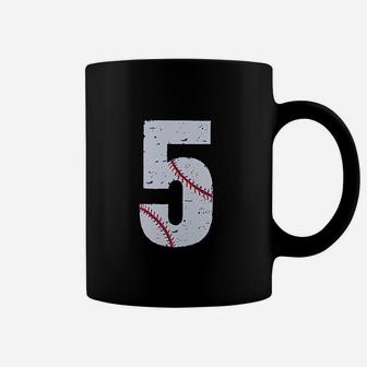 Baseball 5th Birthday Gift For Five Year Old Coffee Mug | Crazezy
