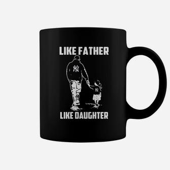 Baseball Like Father Like Daughter Ny Coffee Mug | Crazezy UK