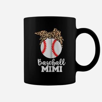 Baseball Mimi Funny Leopard Mimi Zip Hoodie Coffee Mug | Crazezy