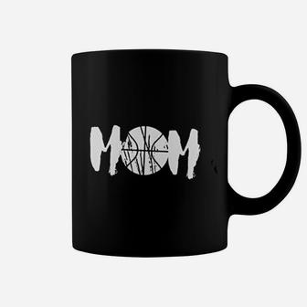 Basketball Mom Sport Mom Graphic Off Shoulder Tops Coffee Mug | Crazezy