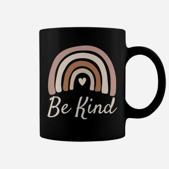 Be Kind Boho Rainbow Kindness Inspirational Positive Quote Coffee Mug | Crazezy
