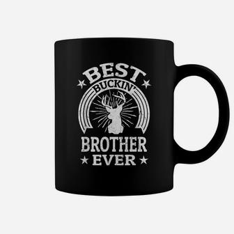 Best Buckin Brother Ever Shirt Deer Hunting Hunter Gift Boys Coffee Mug | Crazezy