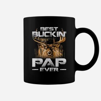 Best Buckin' Pap Ever Tee Deer Hunting Bucking Father Coffee Mug | Crazezy CA