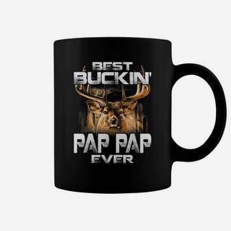 Best Buckin' Pap Pap Ever Tee Deer Hunting Bucking Father Coffee Mug | Crazezy DE