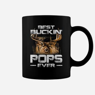 Best Buckin' Pops Ever Shirt Deer Hunting Bucking Coffee Mug | Crazezy