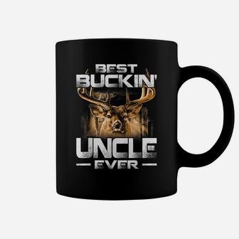 Best Buckin' Uncle Ever Shirt Deer Hunting Bucking Father Coffee Mug | Crazezy CA