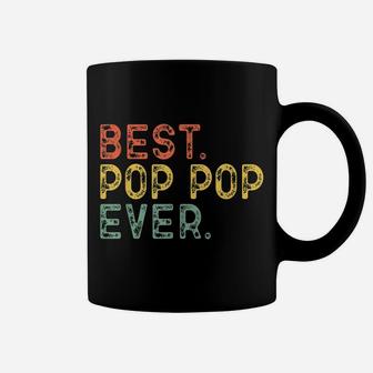 Best Pop-Pop Ever Retro Vintage Gift Christmas Coffee Mug | Crazezy