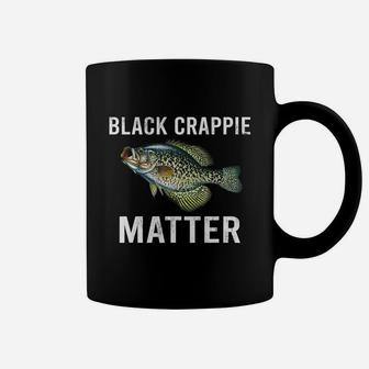 Black Crappie Matter T Shirt Crappie Fishing Gift Coffee Mug | Crazezy AU