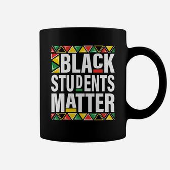 Black Students Matter Black History Month Pride Women Men Coffee Mug | Crazezy CA