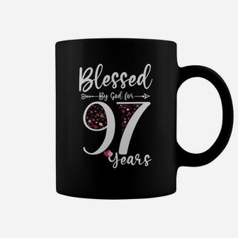 Blessed By God For 97 Years Old 97Th Birthday Gift For Women Sweatshirt Coffee Mug | Crazezy AU
