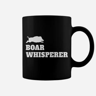 Boar Whisperer Hunting Season Wild Pigs Hog Hunters Coffee Mug | Crazezy