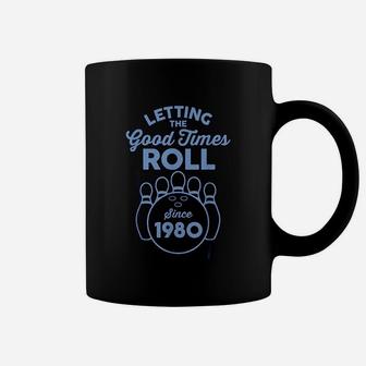 Bowling Gift For 41 Year Old 1980 41st Birthday Bowler Coffee Mug | Crazezy