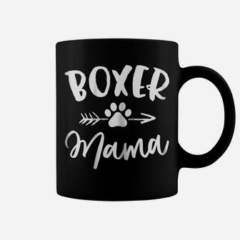 Boxer Mama Shirt Boxer Lover Owner Gift Boxer Dog Mom Tshirt Coffee Mug | Crazezy