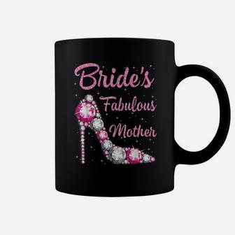 Bride's Fabulous Mother Happy Wedding Marry Vintage Shirt Coffee Mug | Crazezy