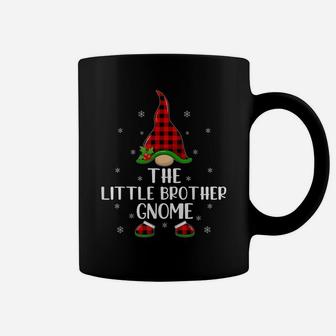 Buffalo Plaid Matching The Little Brother Gnome Christmas Coffee Mug | Crazezy UK