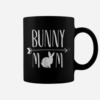 Bunny Mom Funny Bunnies White Rabbit Gift - White Coffee Mug | Crazezy DE