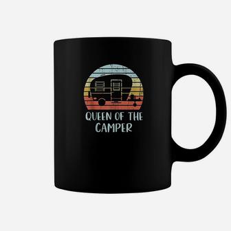 Camper Queen Classy Sassy Camping Queen Of The Camper Coffee Mug | Crazezy