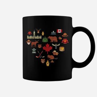 Canadian Vintage Symbols Canada Flag Maple Leaf Rcmp T Shirt Coffee Mug | Crazezy CA
