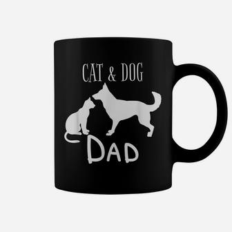 Cat Dog Dad Owner Cute Father Daddy Pet Animal Papa Gift Coffee Mug | Crazezy CA
