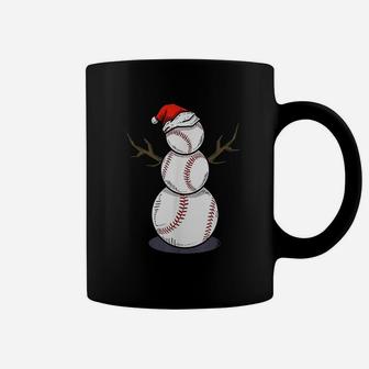 Christmas In July Summer Baseball Snowman Party Coffee Mug | Crazezy CA