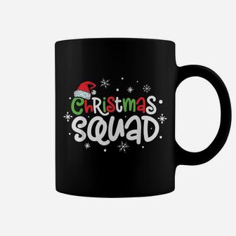 Christmas Squad Family Matching Pajamas Xmas Boys Kids Santa Coffee Mug | Crazezy