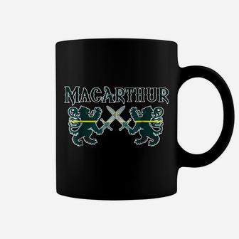 Clan Macarthur Scottish Family Kilt Tartan Lion Gift Coffee Mug | Crazezy
