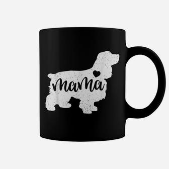Cocker Spaniel Mothers Day Shirt Mama Dog Mom Paw Lover Gift Coffee Mug | Crazezy CA