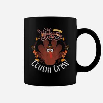 Cousin Crew Turkey Matching Family Group Thanksgiving Party Coffee Mug | Crazezy UK