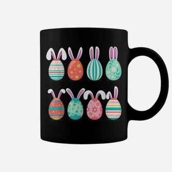 Cute Eggs Easter Day Family Matching Pajama Egg Hunting Coffee Mug | Crazezy