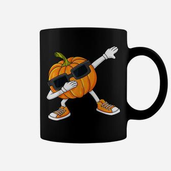 Dabbing Pumpkin Thanksgiving Day Boys Girls Kids Gift Coffee Mug | Crazezy AU