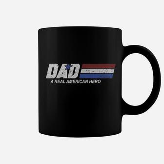 Dad A Real American Hero Coffee Mug | Crazezy
