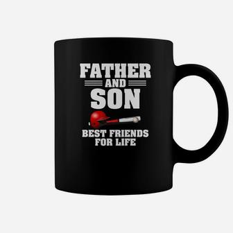 Dad Life Father Son Best Friends Baseball Men Gifts Coffee Mug | Crazezy CA