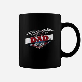 Dad Pit Crew For Car Racing Party Matching Costume Coffee Mug | Crazezy CA