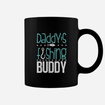 Daddys Fishing Buddy Funny Father Kid Matching Coffee Mug | Crazezy UK