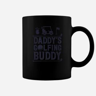 Daddys Golfing Buddy Golf Golfer Kids Girls Boys Coffee Mug | Crazezy