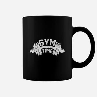 Dumbbell Gym Time For Body Fitting Lovers Coffee Mug | Crazezy UK